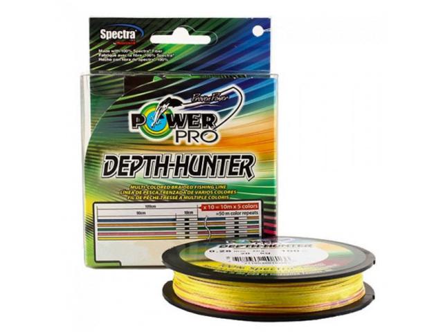 

Шнур Power Pro Depth-Hunter 150m Multi Color 0.10mm 11lb/5kg