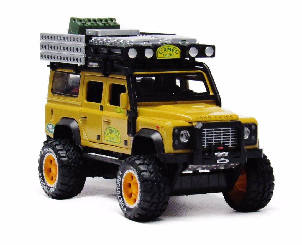 

Машинка "Автопром" Land Rover Defender Бежевый 7680-1