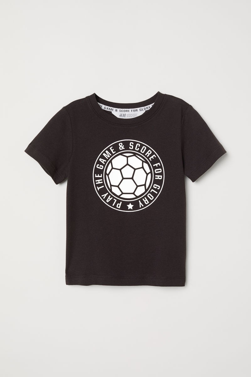 

Футболка H&M 98-104 см Черная