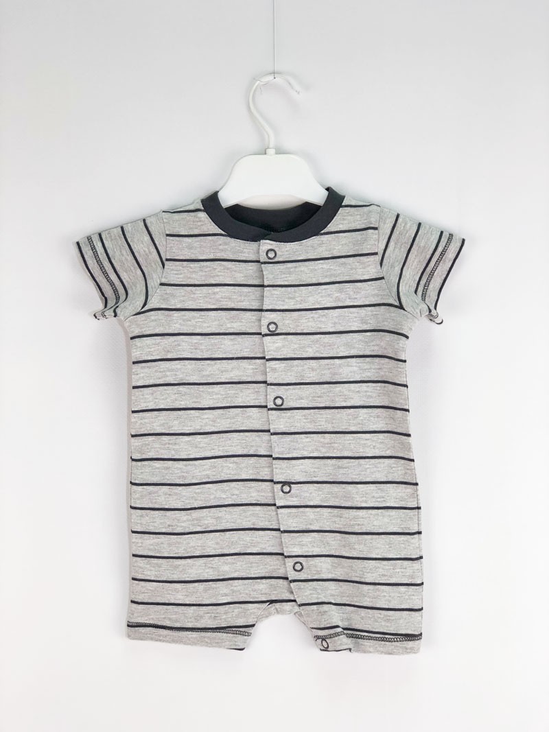 

Песочник H&M в полоску 56 см Серый (НМ131125)