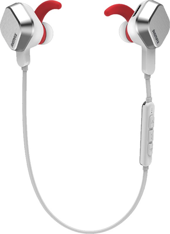 

Навушники безпровідні Remax RB-S2 Sporty Bluetooth Earphone Сріблястий/ Білий