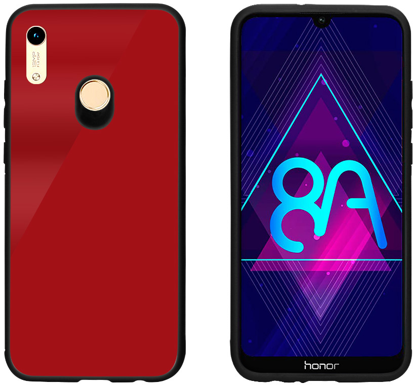

Панель Intaleo Real Glass для Honor 8A 2019 Red