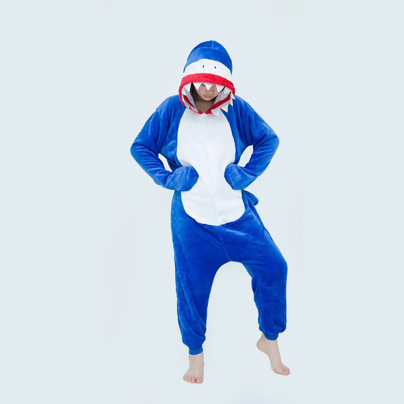 

Пижама Кигуруми детская BearWear Акула New S 105 - 115 см Синий (K0W1-0115-S)