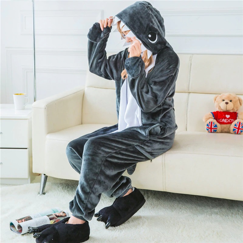 

Пижама Кигуруми взрослая BearWear Кит M 155 - 165 см Серый (K1W1-0187-M)