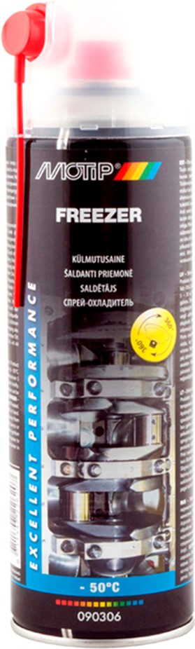 

Аерозольний заморожувач -50 °C Motip Freezer 500 мл