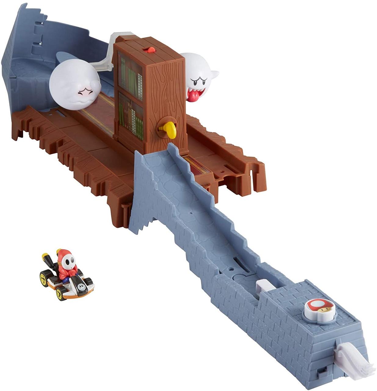 

Трек Хот Вилс Марио Карт Hot Wheels Mario Kart Boo's Spooky Sprint Trackset GNM23
