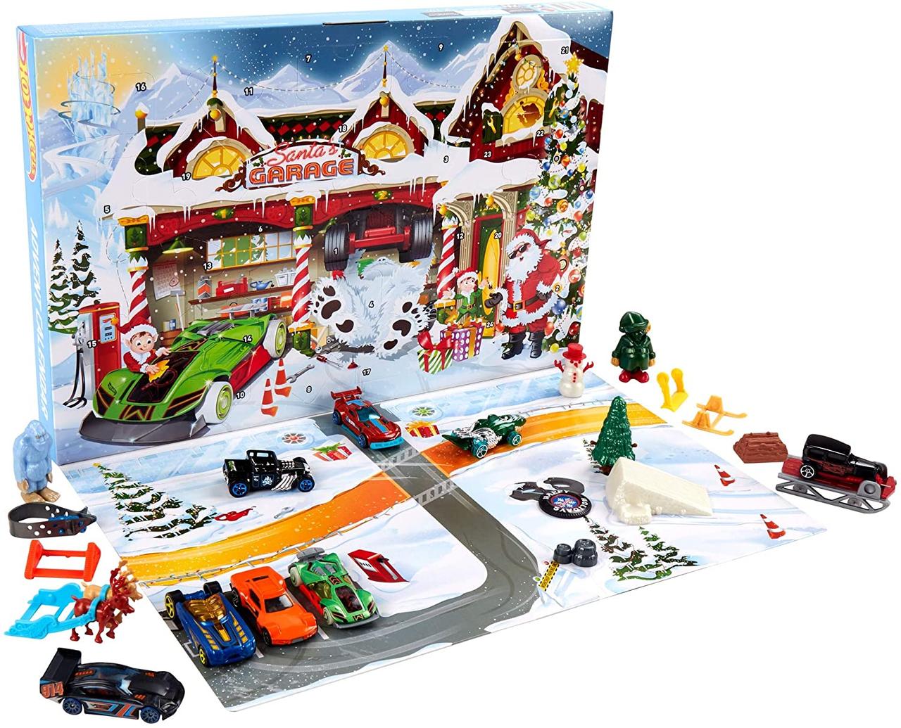 Хот Вилс Адвент Календарь Hot Wheels Advent Calendar 24 Day – фото