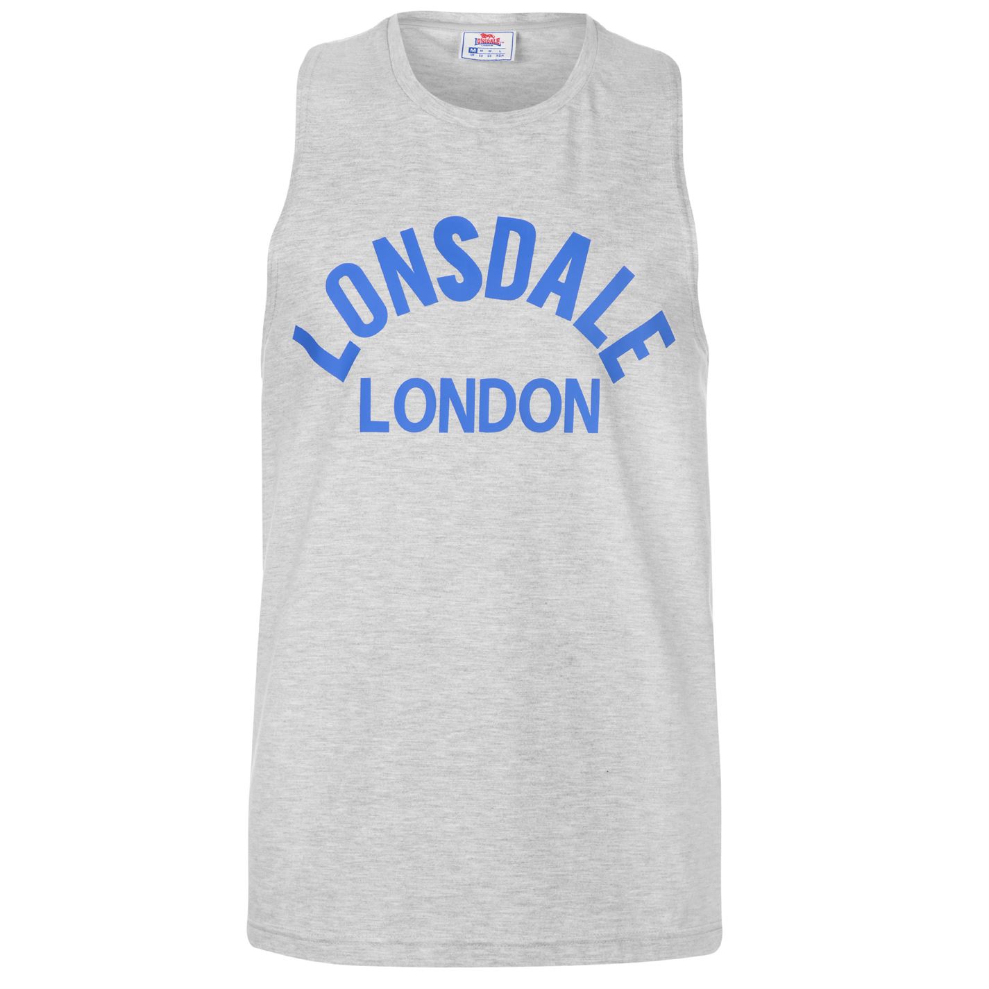 

Майка Lonsdale Muscle Vest Mens M Серый