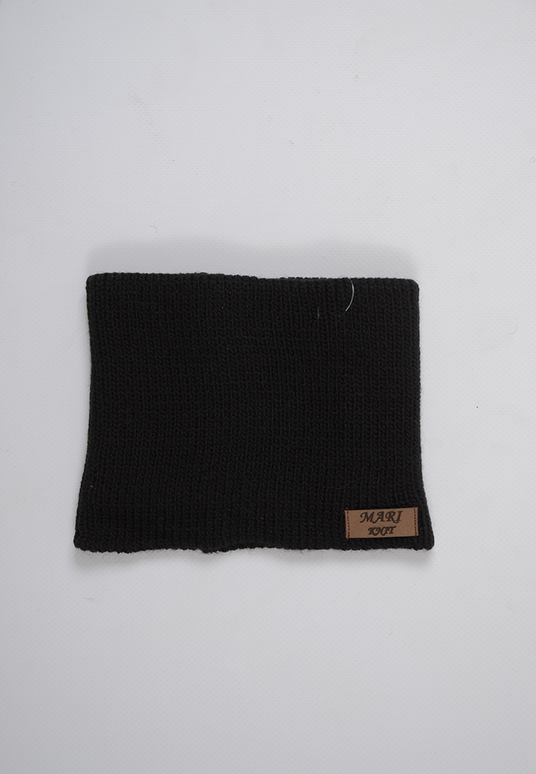

Демисезонный бафф для мальчика Mari-Knit 0825-05 28 черный 57143