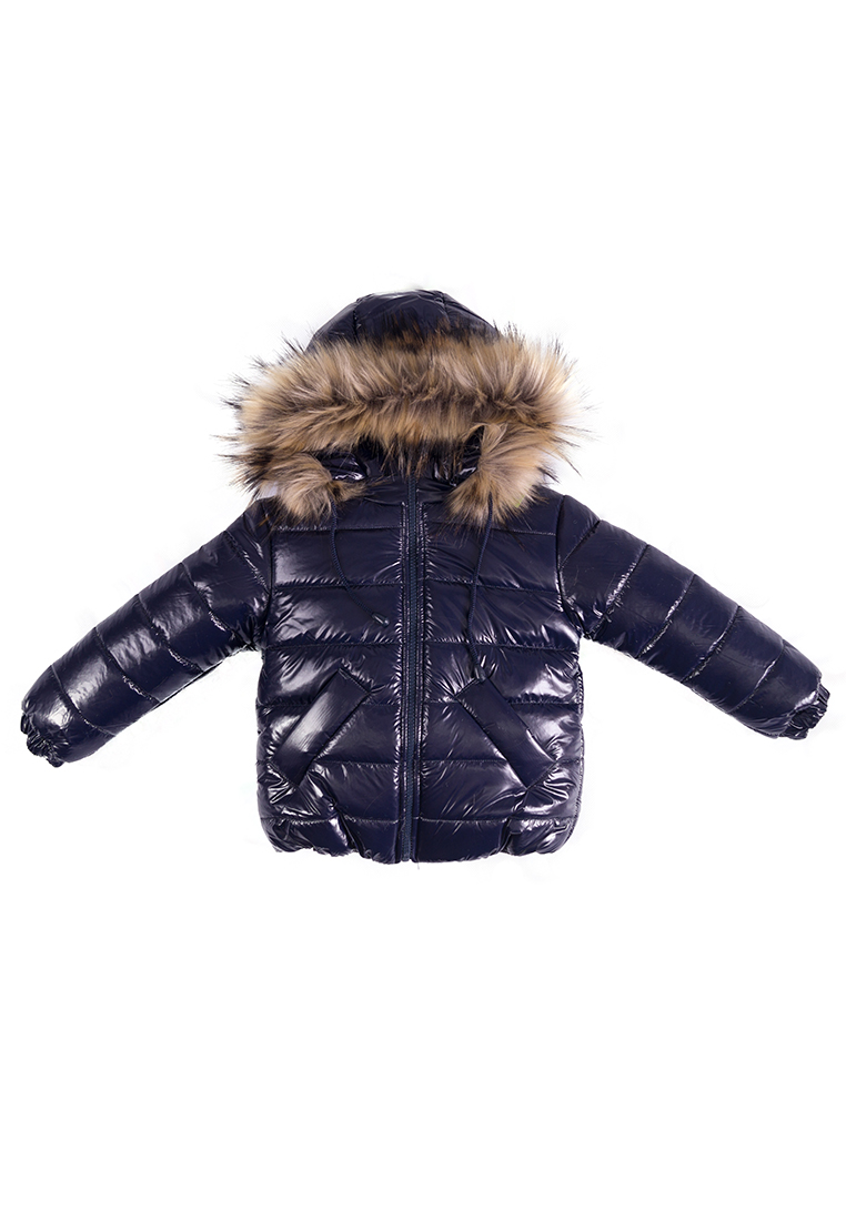 

Куртка Малышка для девочки зимняя Vestes KY-37-02 р56 98см темно-синий 59290