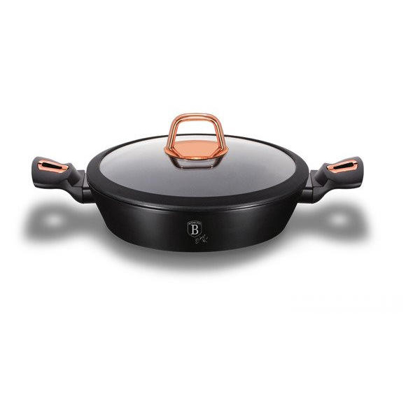

Сотейник со стеклянной крышкой 3,8 л Berlinger Haus Black Rose LP-BH/115L