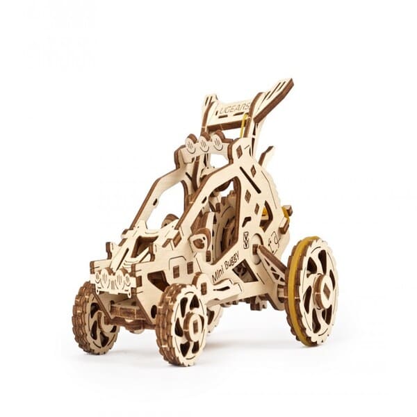 

3D конструктор Ugears «Мини-Багги» (80 деталей)