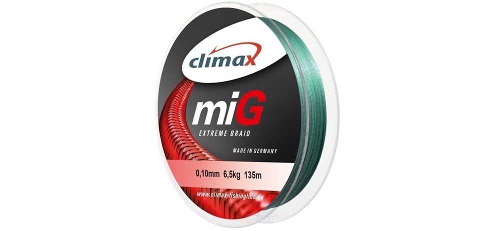 

Шнур CLIMAX MIG BRAID NG 135 m 0.16 11,50 kg, (УП 1 ШТ) серо-зеленый (шт.) (100447)