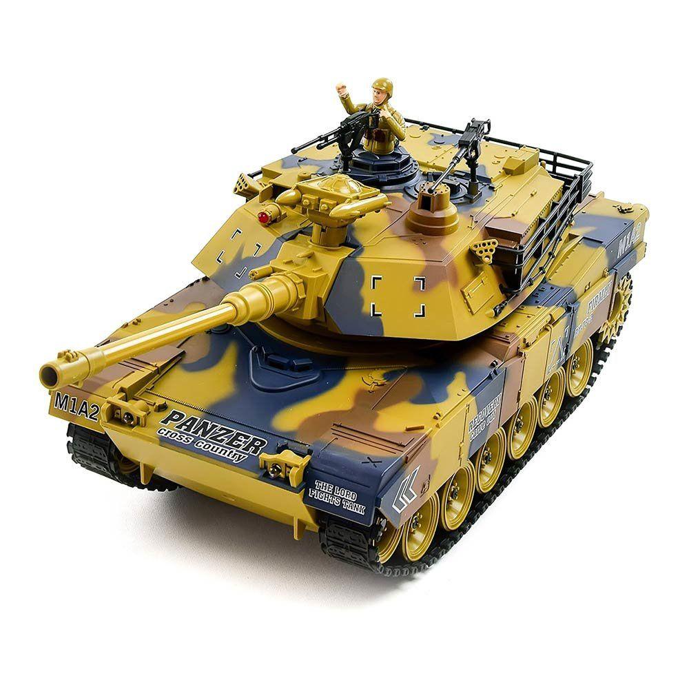 

Танк на радиоуправлении с дымом Wars King 789-1