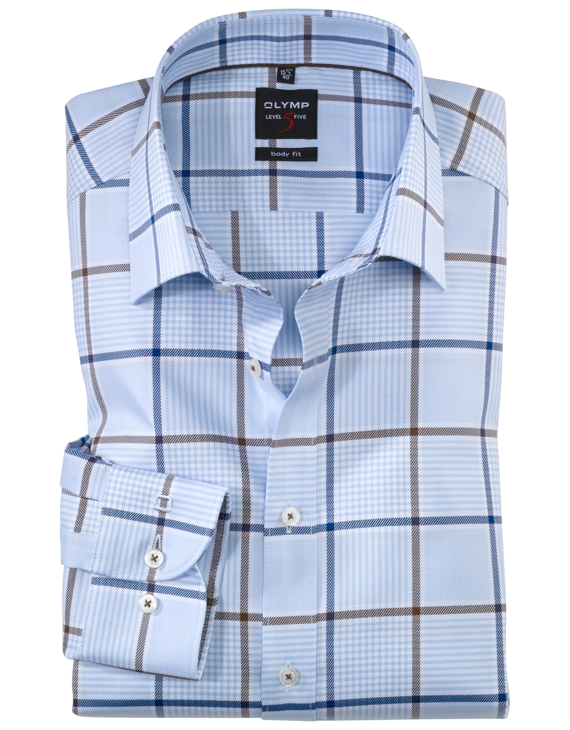 

Рубашка Olymp  Васильковая 2066.24, Рубашка Olymp 48 Васильковая 2066.24