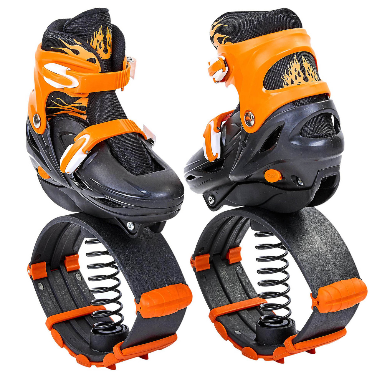 

Ботинки на пружинах фитнес джамперы Kangoo Jumps Plus 901 35-38 оранжевый