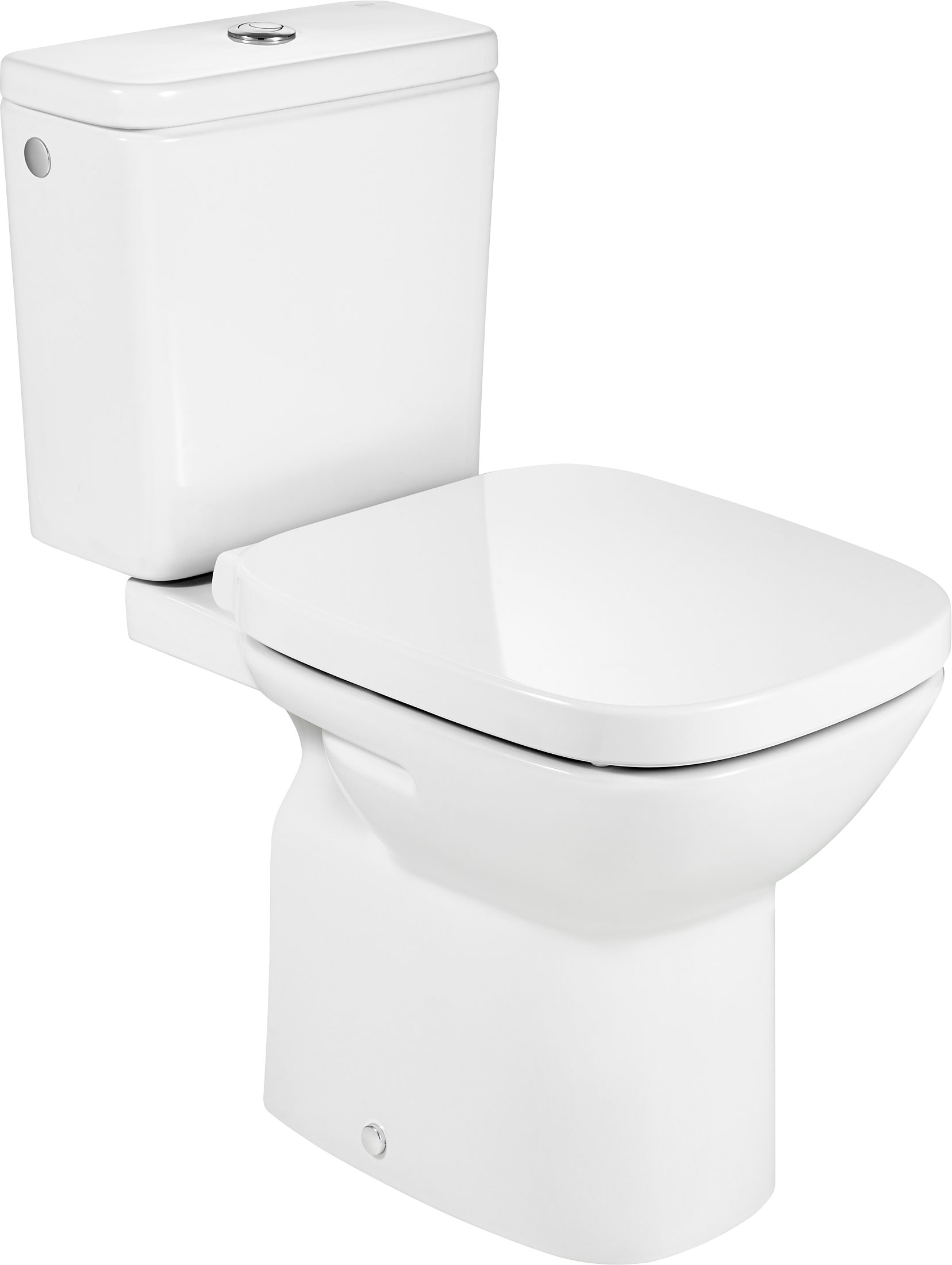 

Унитаз-компакт ROCA Debba A34S998000 c бачком и сиденьем Slim Soft Close дюропласт