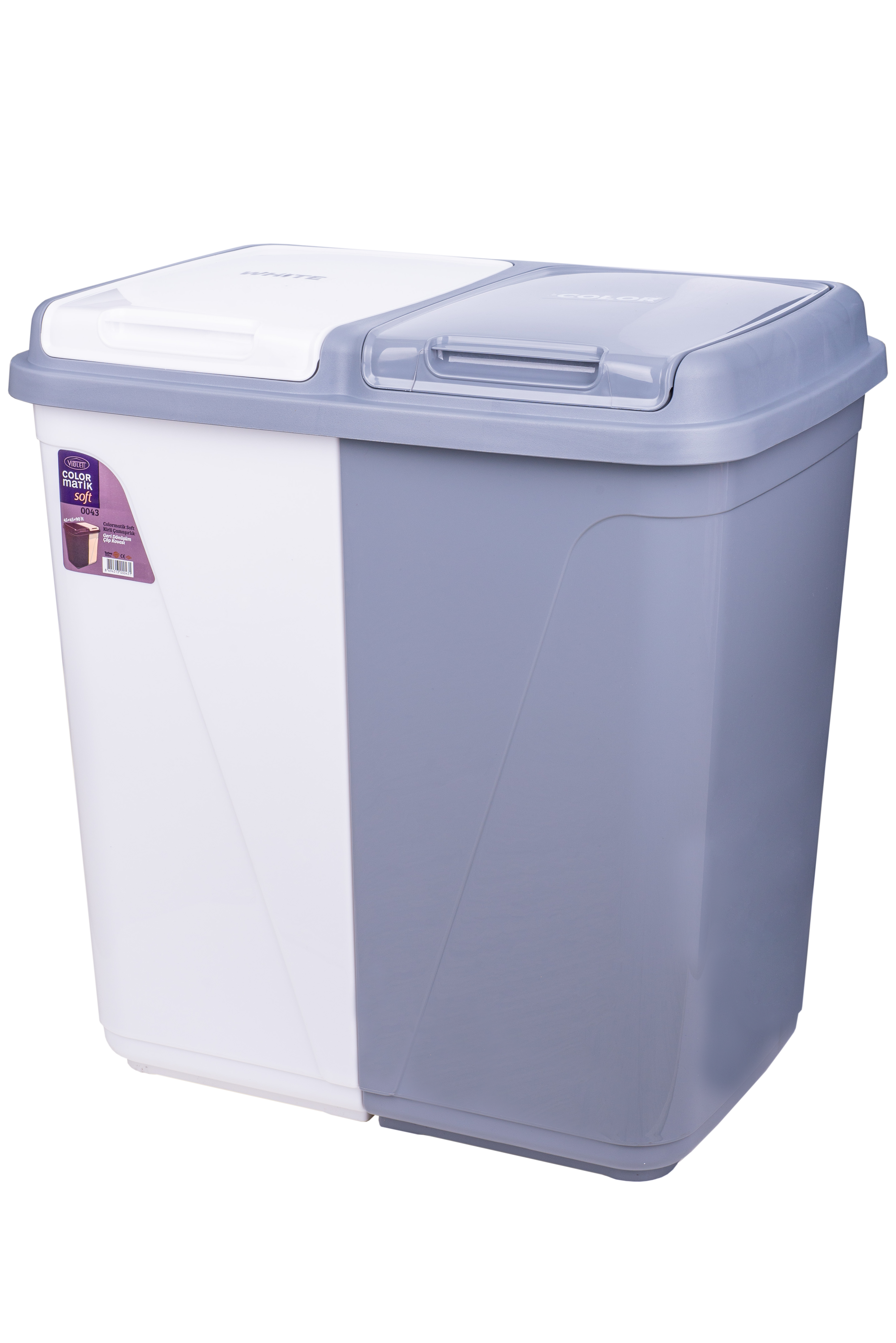 

Кошик для білизни VIOLET HOUSE GRAY