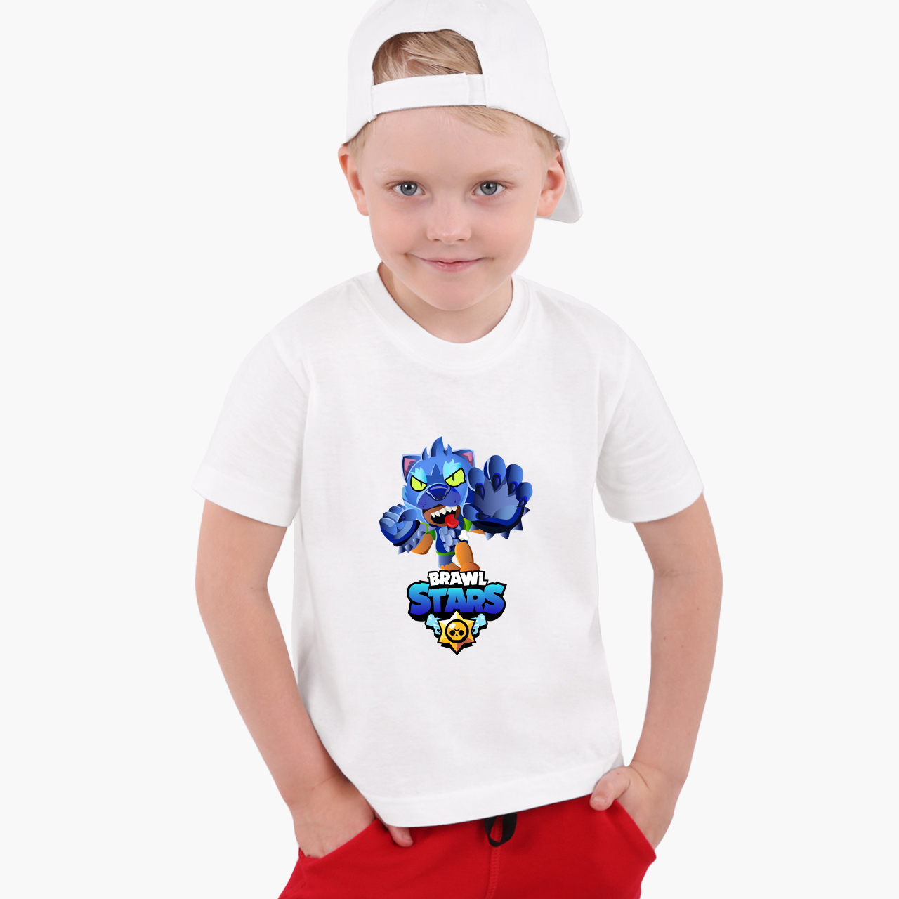 

Футболка детская Бравл Старс Леон Единорог (Brawl Stars Leon Unicorn) (9224-1474) 158-164 см Хлопок Белый