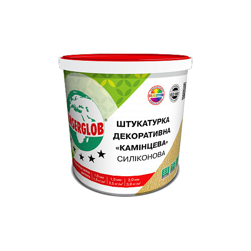 

Декоративная штукатурка силиконовая Anserglob «камешковая» белая, зерно 1,0 мм, 25 кг. (25340)