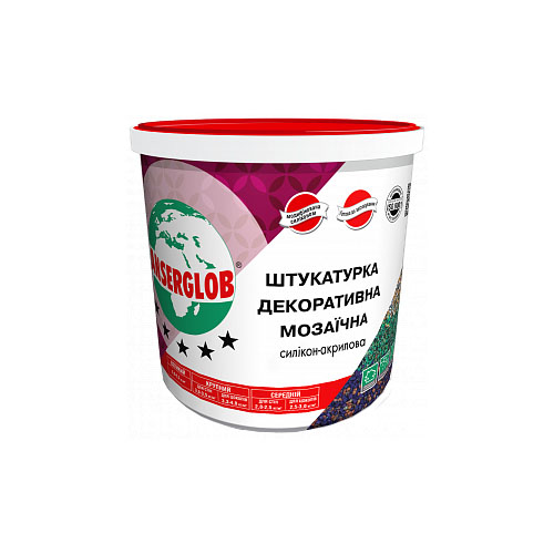 

Штукатурка акриловая мозаичная (G,GN,PG,PGN) Anserglob, 25 кг. (10834)
