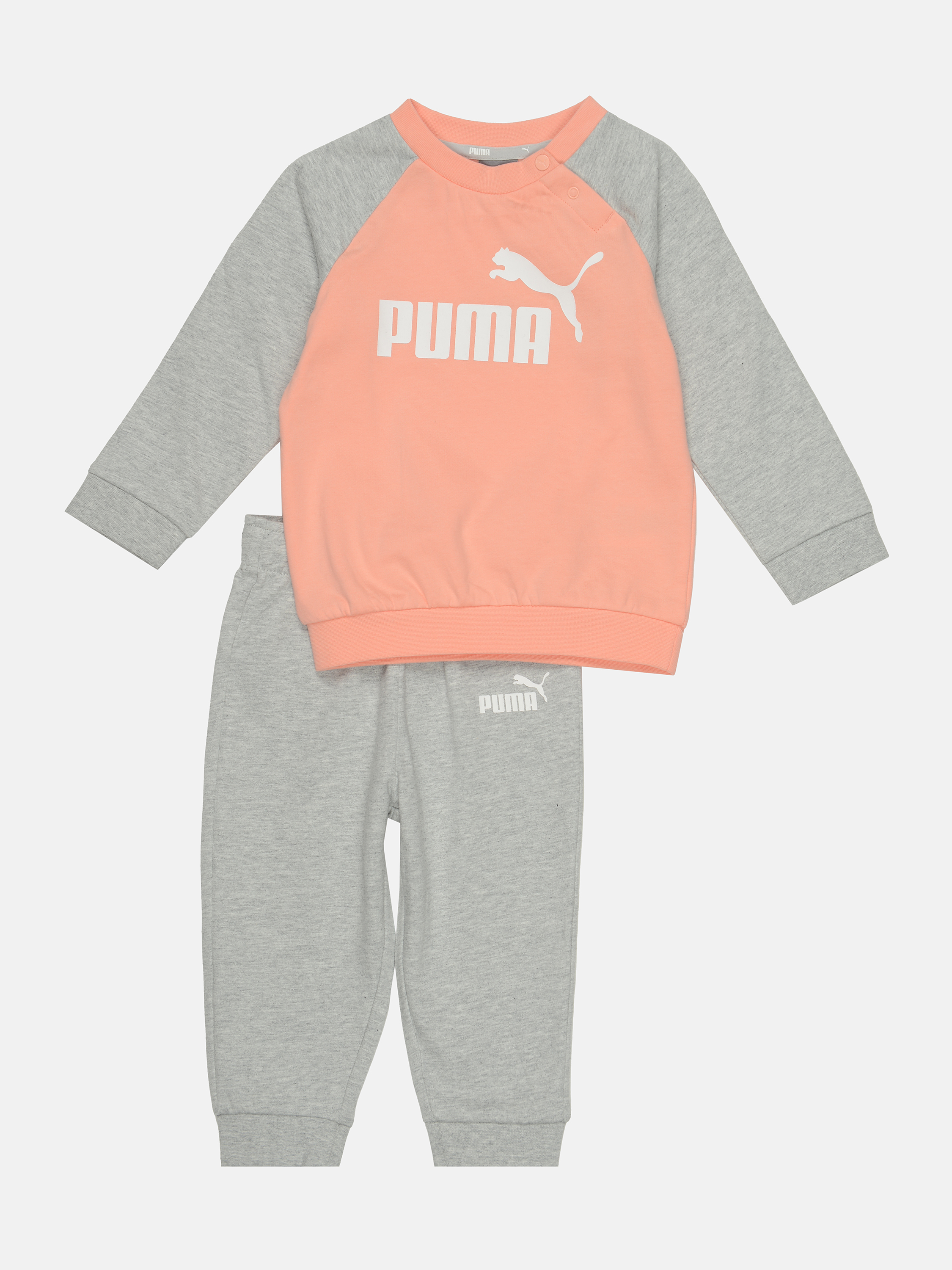 

Спортивный костюм детский Puma Minicats ESS Raglan Jogger 58486126 86 см Apricot Blush (4063697347014)
