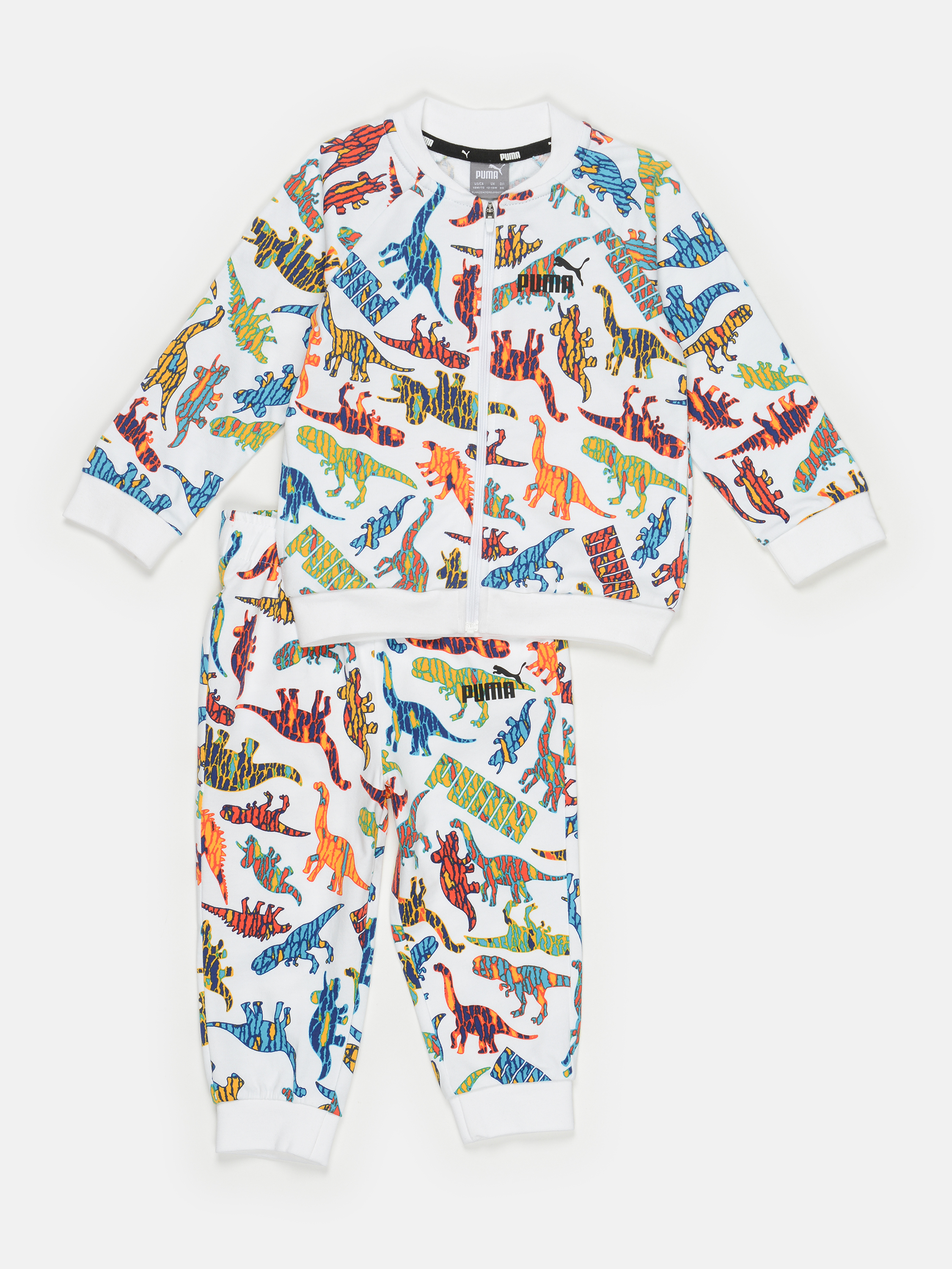 

Спортивный костюм Puma Minicats Dinosaur Jogger 58662302 98 см Puma White