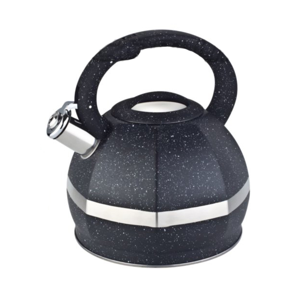 

Чайник из нержавеющей стали со свистком - 3 л Edenberg EB-2475 Black