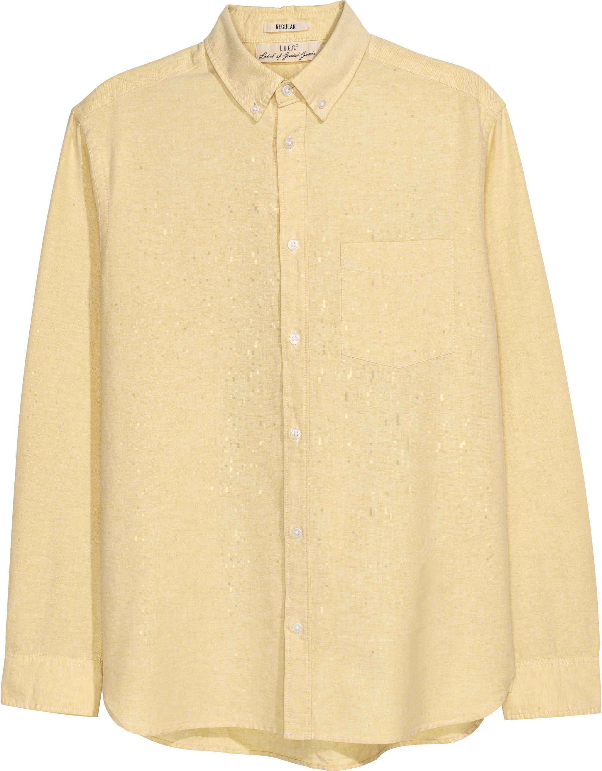 

Рубашка H&M 5440547-ACUU L Желтая