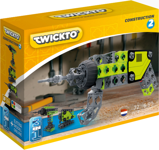 

Конструктор Twickto Construction #2 72 элемента (TOYS15073823)