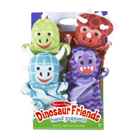 

Ляльковий театр "Динозаври", 4 штуки Melissa&Doug (MD9085)