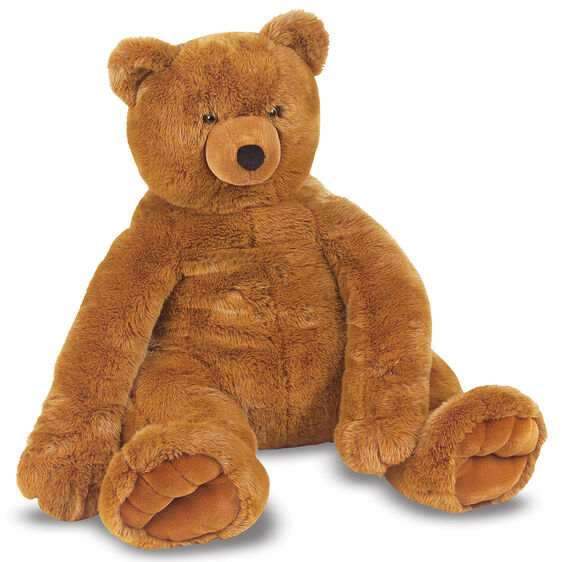 

Великий плюшевий ведмедик, коричневий, 76 см х 69 см Melissa&Doug (MD12138)