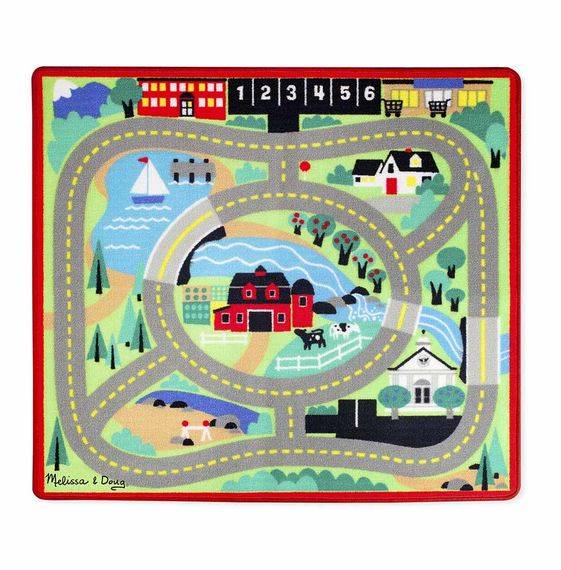 

Игровий коврик с машинками Городская дорога Melissa&Doug (MD19400)