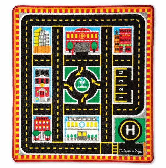 

Игровой коврик с машинками Спасательные автомобили Melissa&Doug (MD19406)