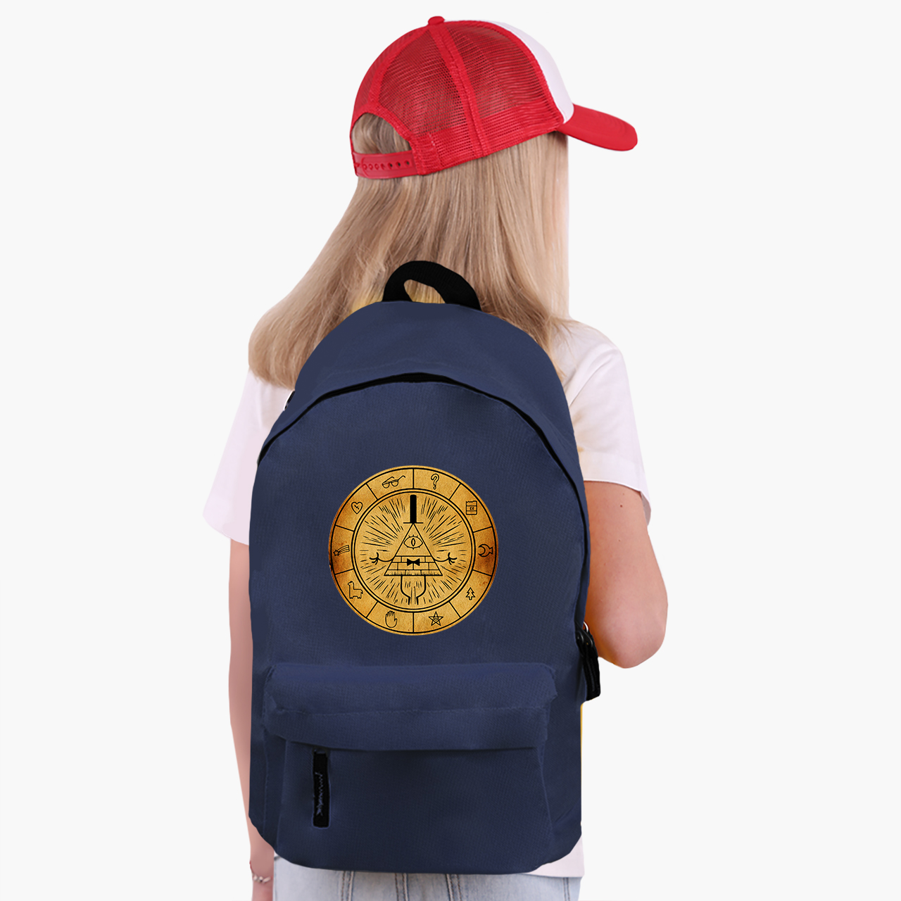 

Рюкзак детский Гравити Фолз Билл Шифр (Gravity Falls Bill Cipher) (9263-2627) 17 л Темно-синий