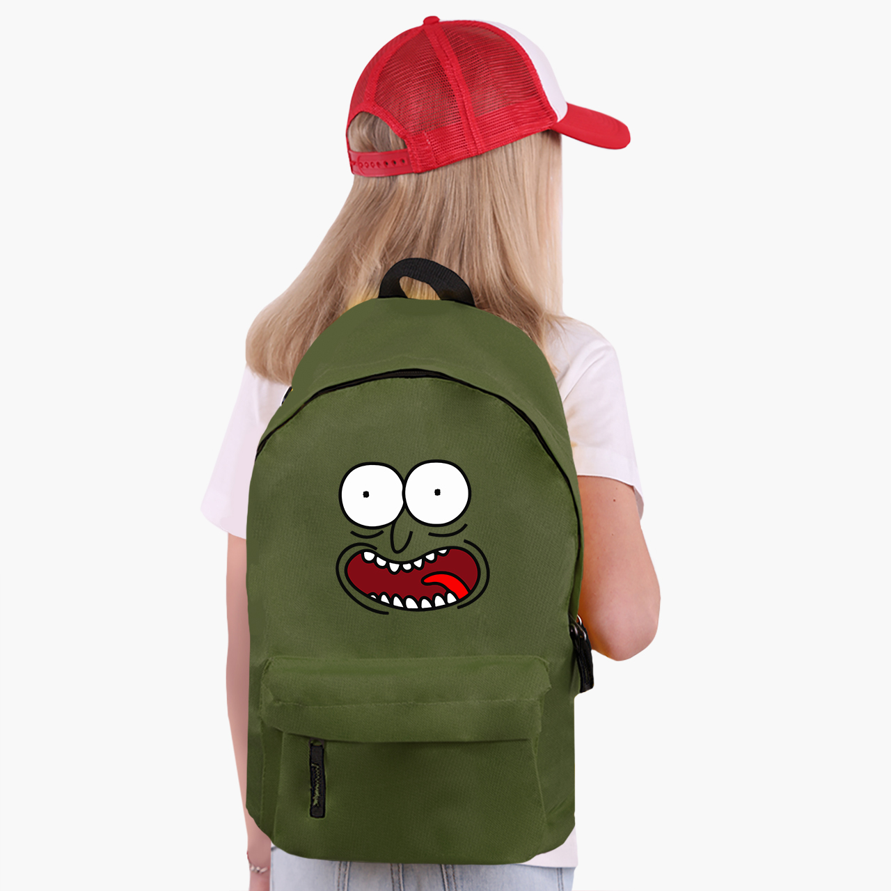 

Рюкзак детский Рик и Морти Рик Санчез (Rick and Morty Rick Sanchez) (9263-2632) 17 л Хаки