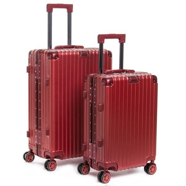 

Комплект чемоданов 2/1 ABS-пластик PODIUM 06 wine-red замок 31494