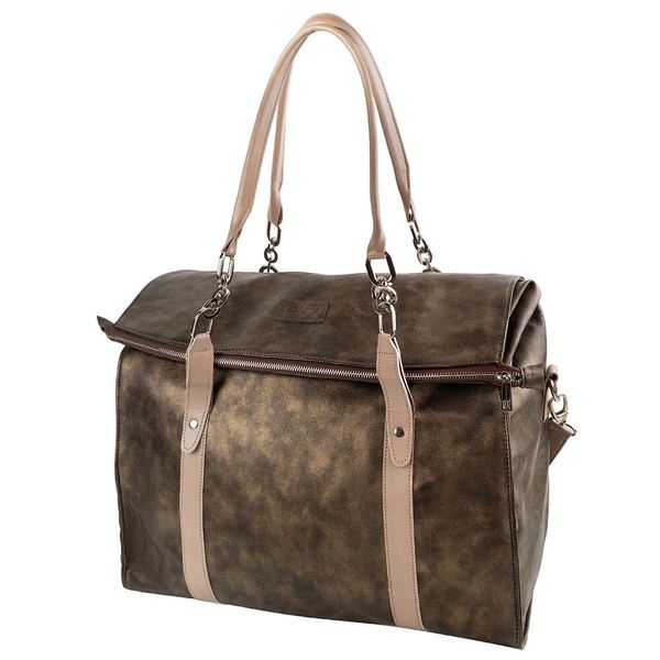 

Дорожная сумка LASKARA LK10240-gold-green