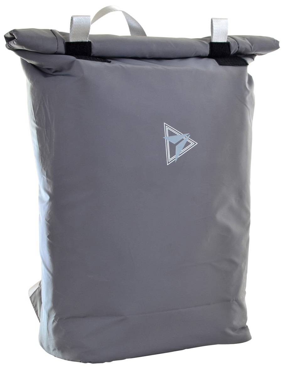 

Рюкзак городской Yes Roll-top T-65 Reflective Grey унисекс 0.33 кг 29х40х14 см 18.5 л (557490)