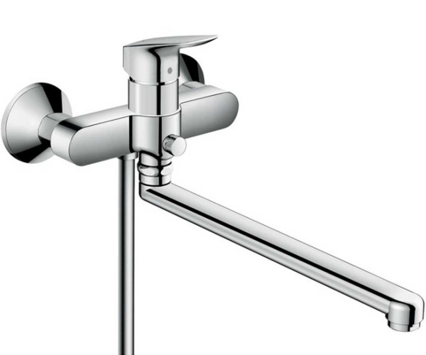 

LOGIS смеситель для ванны с длинным изливом, хром HANSGROHE 71402000