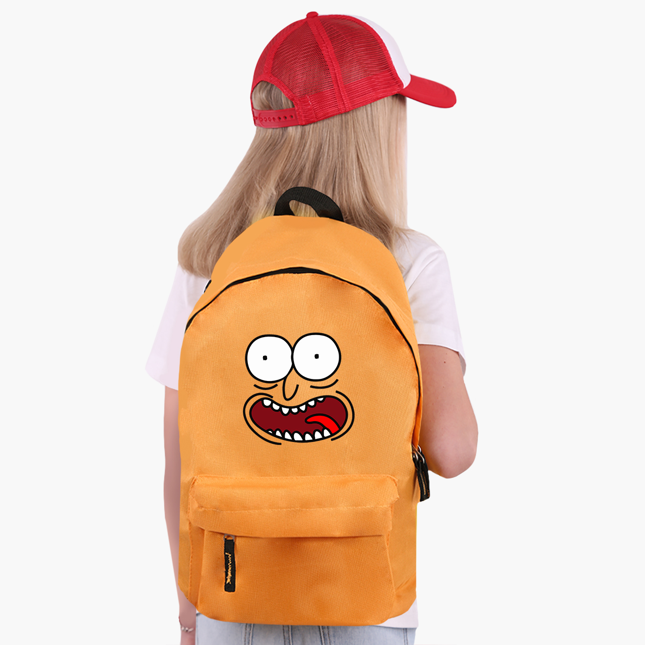 

Рюкзак детский Рик и Морти Рик Санчез (Rick and Morty Rick Sanchez) (9263-2632) 17 л Оранжевый
