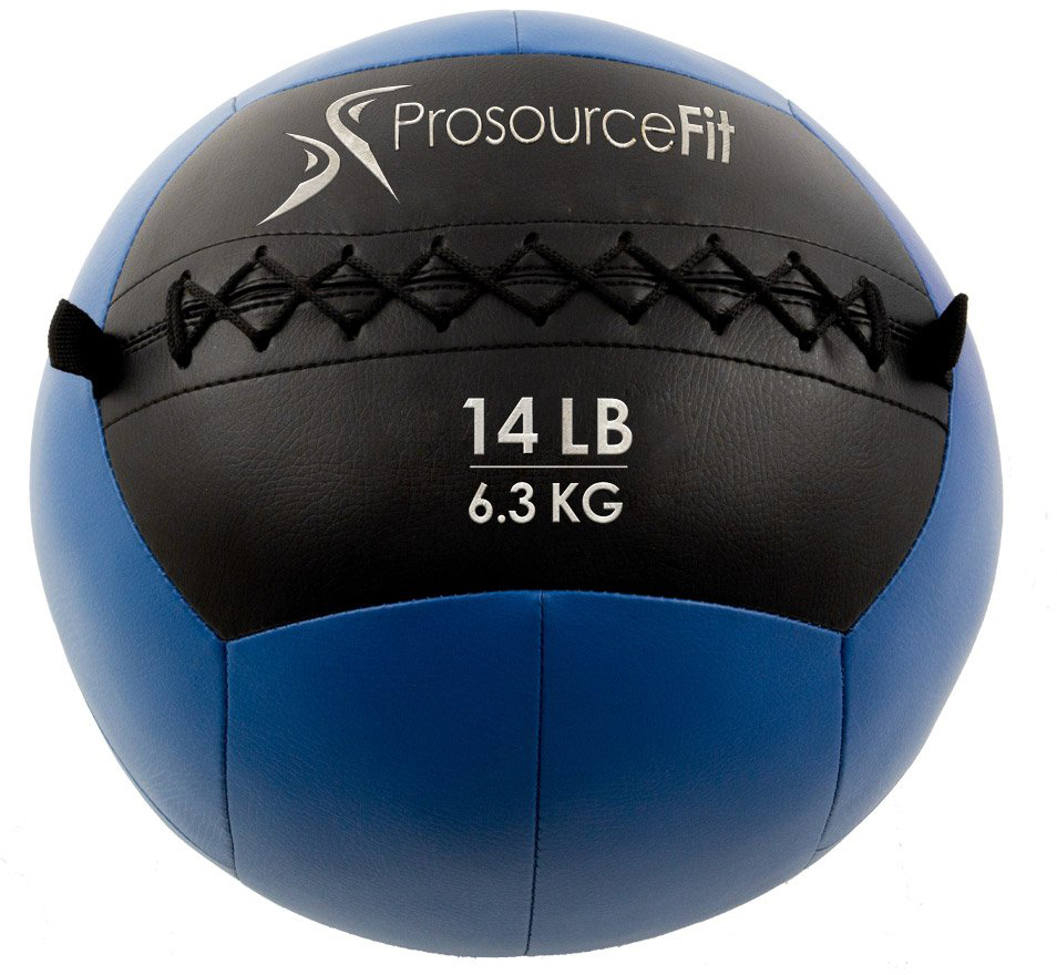 

Мяч набивной для кроссфита ProSource Wall Ball Soft Medicine Ball - 6.3 кг Cиний (ps-2212-mwb-14lb)