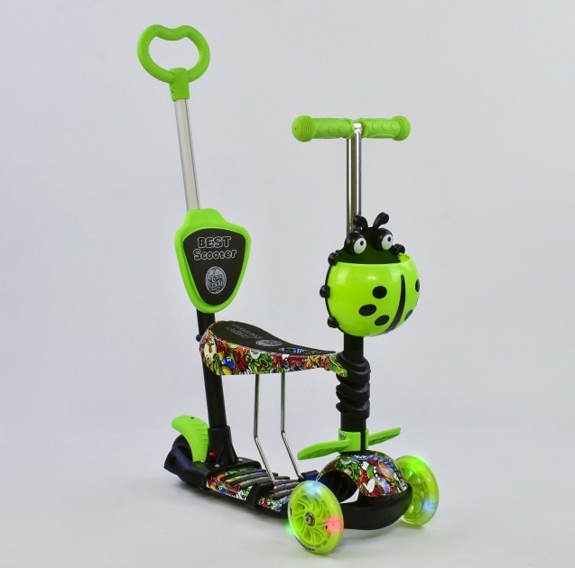 

Детский самокат Best Scooter 97630 салатовый
