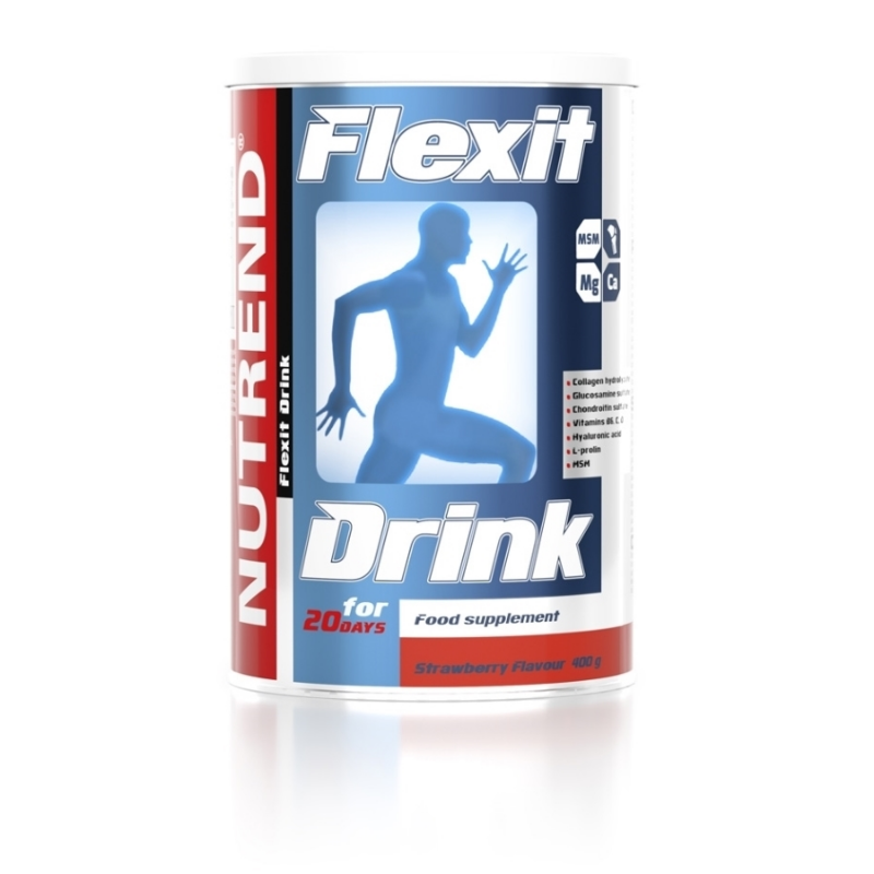 

Комплекс для суставов Nutrend Flexit Drink 400 г клубника (8594014865097)