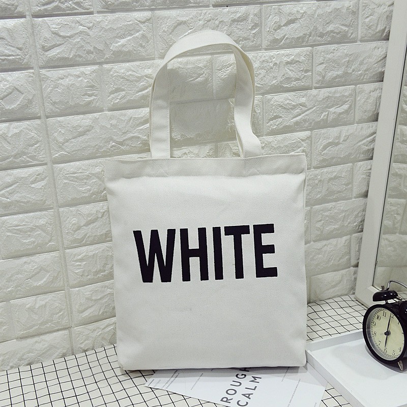 

Сумка Пляжная City Шоппер Тканевая White белая