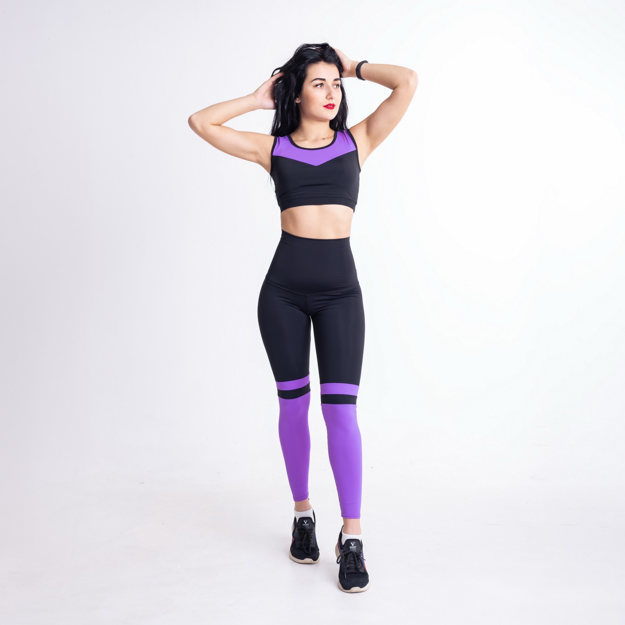 

Женские спортивные леггинсы FitU XL Разноцветный 000150442