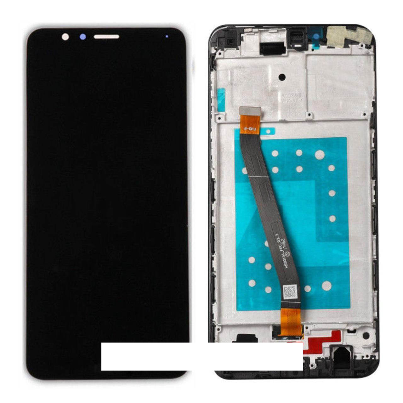 

Дисплей + сенсор (модуль) экран Huawei Honor 7X Dual Sim (BND-L21) черный + рамка High Copy