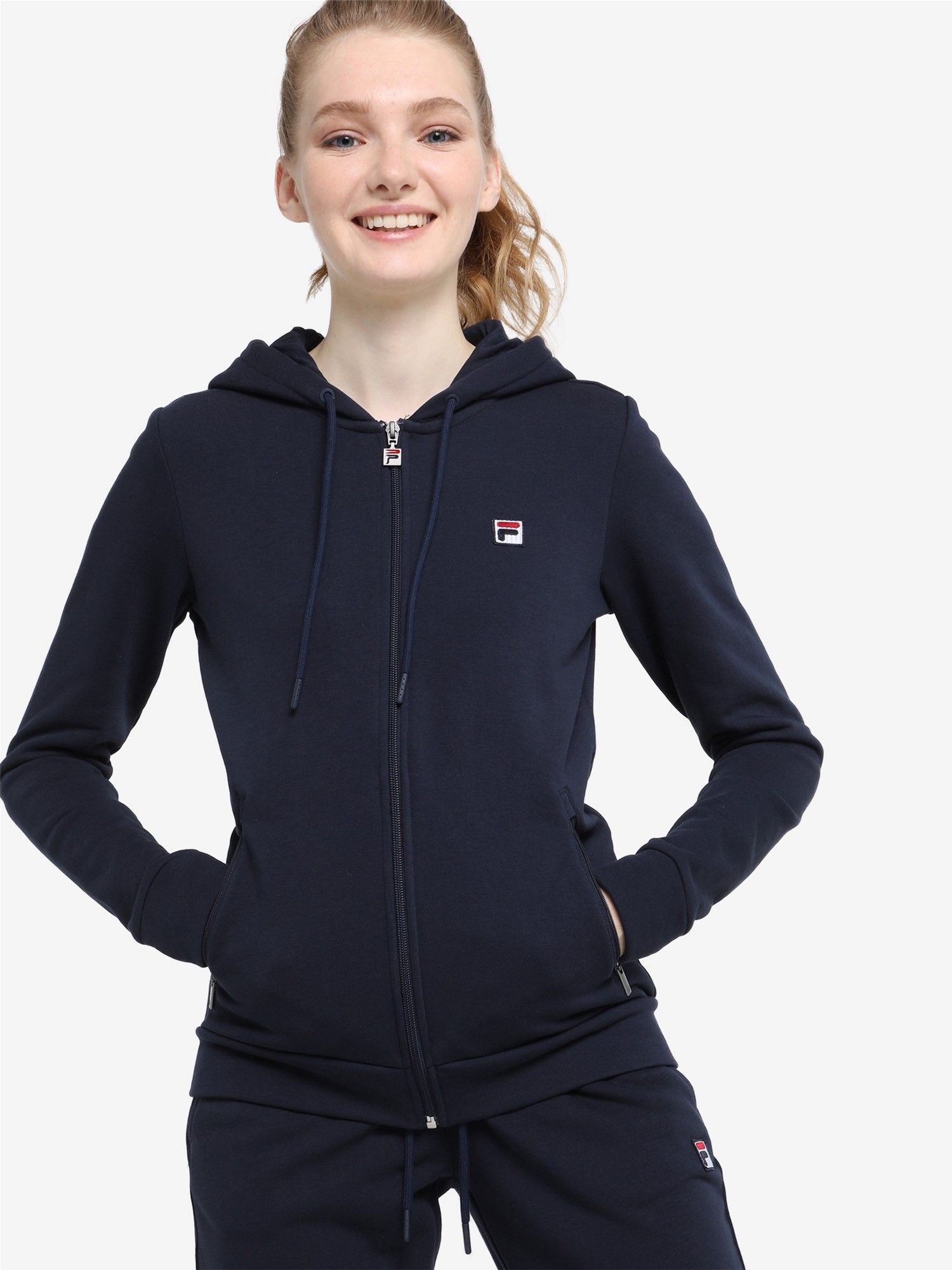 

Спортивная кофта Fila 107877-Z4  Темно-синяя, Спортивная кофта Fila 107877-Z4 46 Темно-синяя