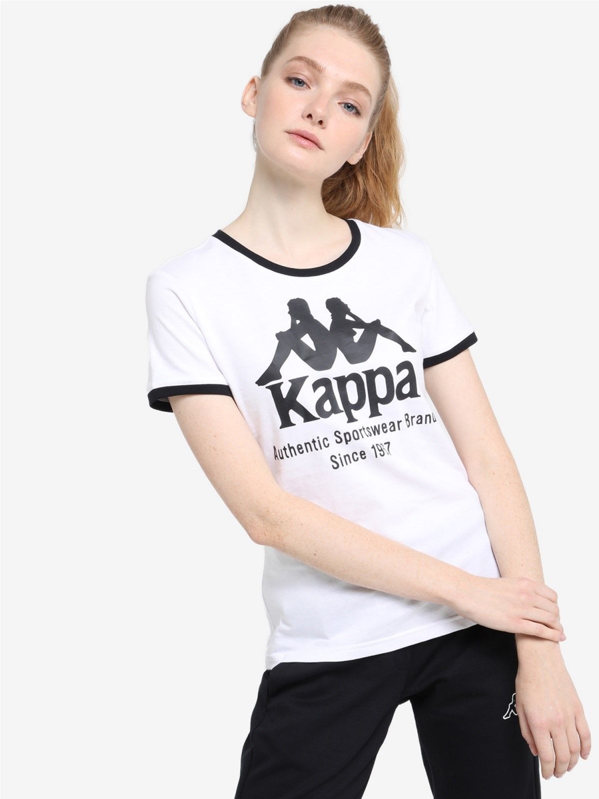 

Футболка Kappa 107978-00  Белая, Футболка Kappa 107978-00 46 Белая
