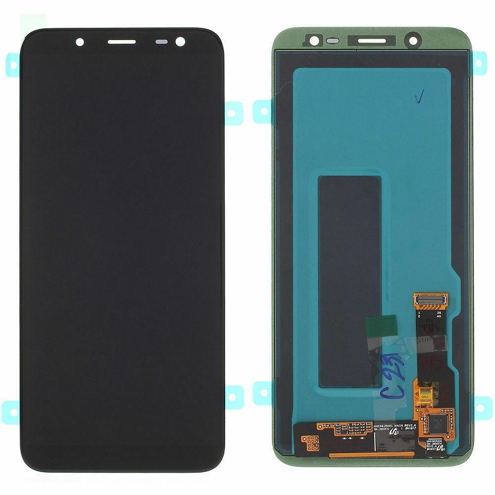 Дисплей + сенсор (модуль) экран Samsung J600 (Galaxy J6 2018) черный OLED high copy